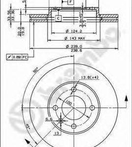 Brembo Jarrulevy