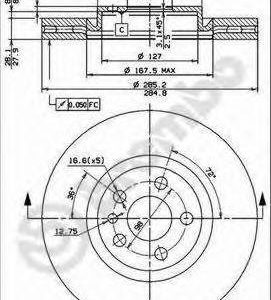 Brembo Jarrulevy