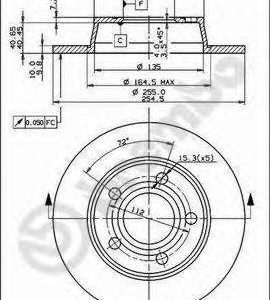 Brembo Jarrulevy