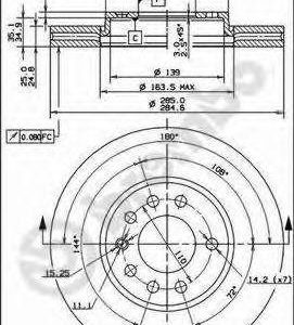 Brembo Jarrulevy