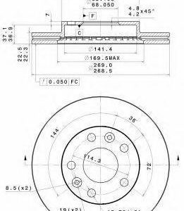 Brembo Jarrulevy