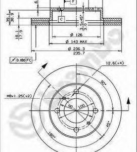 Brembo Jarrulevy