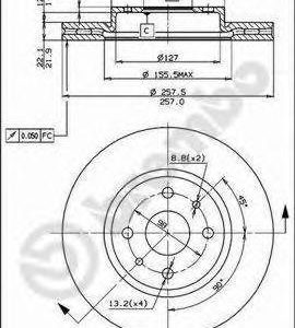 Brembo Jarrulevy