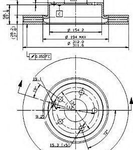 Brembo Jarrulevy