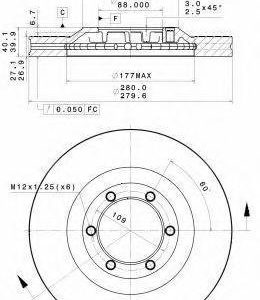 Brembo Jarrulevy