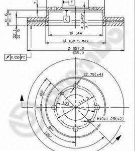 Brembo Jarrulevy