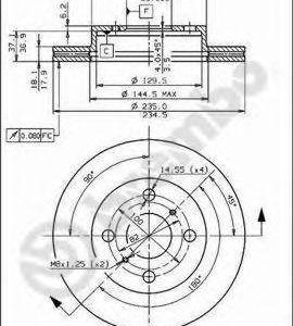 Brembo Jarrulevy