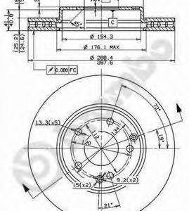 Brembo Jarrulevy