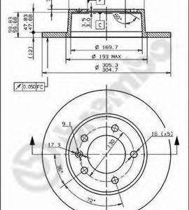 Brembo Jarrulevy