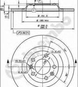 Brembo Jarrulevy