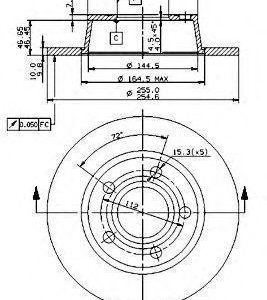 Brembo Jarrulevy