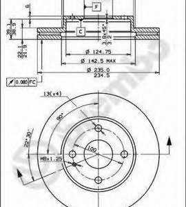 Brembo Jarrulevy