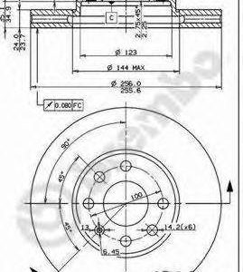 Brembo Jarrulevy