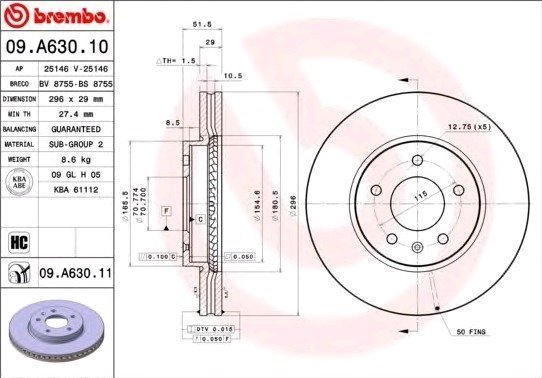 Brembo Jarrulevy