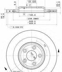 Brembo Jarrulevy