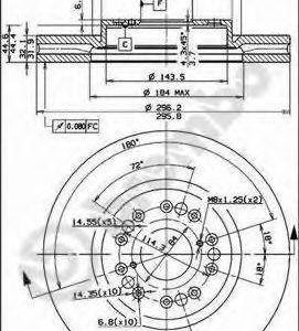 Brembo Jarrulevy