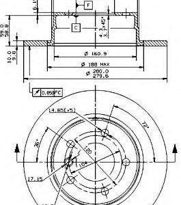 Brembo Jarrulevy