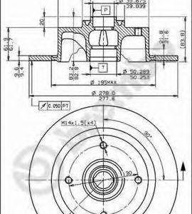 Brembo Jarrulevy