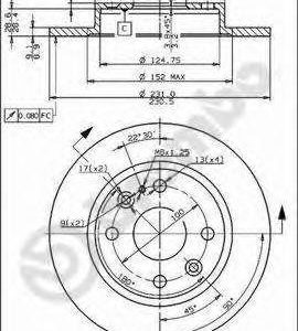 Brembo Jarrulevy