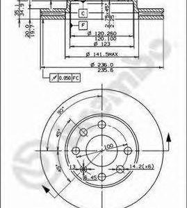 Brembo Jarrulevy