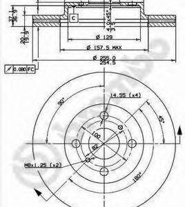 Brembo Jarrulevy