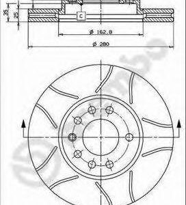 Brembo Jarrulevy