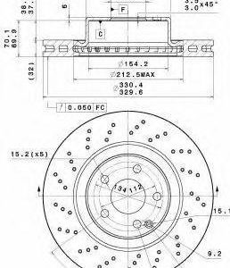 Brembo Jarrulevy