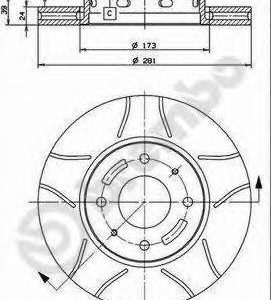 Brembo Jarrulevy