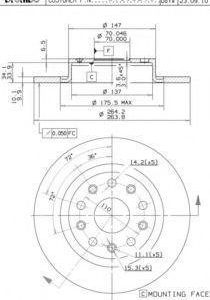 Brembo Jarrulevy