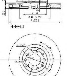 Brembo Jarrulevy