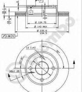 Brembo Jarrulevy