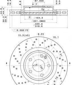 Brembo Jarrulevy