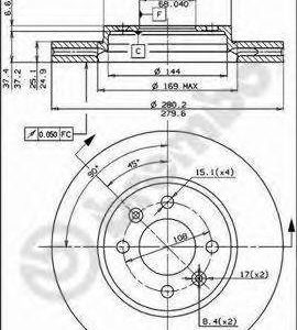 Brembo Jarrulevy