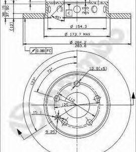 Brembo Jarrulevy