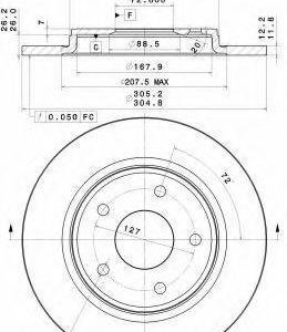 Brembo Jarrulevy