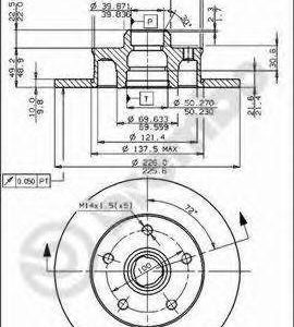 Brembo Jarrulevy