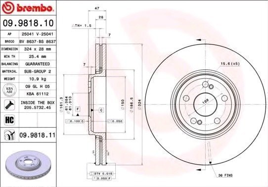 Brembo Jarrulevy