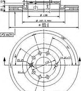 Brembo Jarrulevy