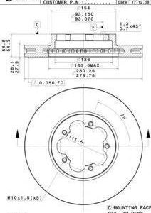 Brembo Jarrulevy