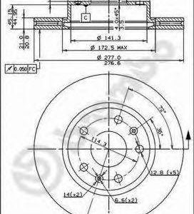 Brembo Jarrulevy