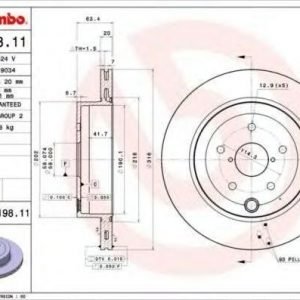 Brembo Jarrulevy