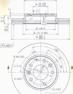 Brembo Jarrulevy