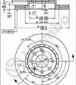 Brembo Jarrulevy