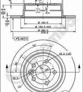 Brembo Jarrulevy