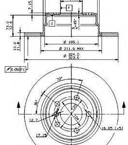 Brembo Jarrulevy