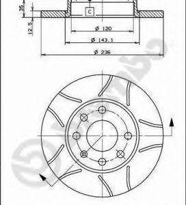 Brembo Jarrulevy