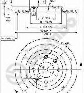 Brembo Jarrulevy