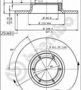 Brembo Jarrulevy