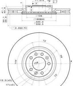 Brembo Jarrulevy