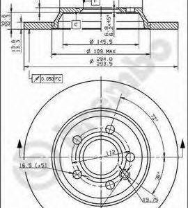 Brembo Jarrulevy